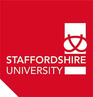 Image shows the logo for Staffordshire University